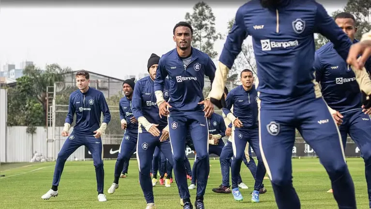 Azulinos terminaram a preparação em São Paulo