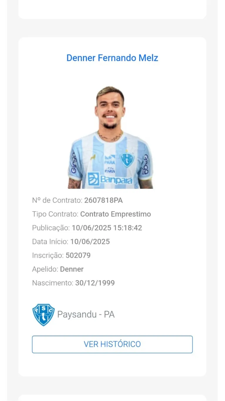 Mini janela fecha com 10 contratações divulgadas no Paysandu