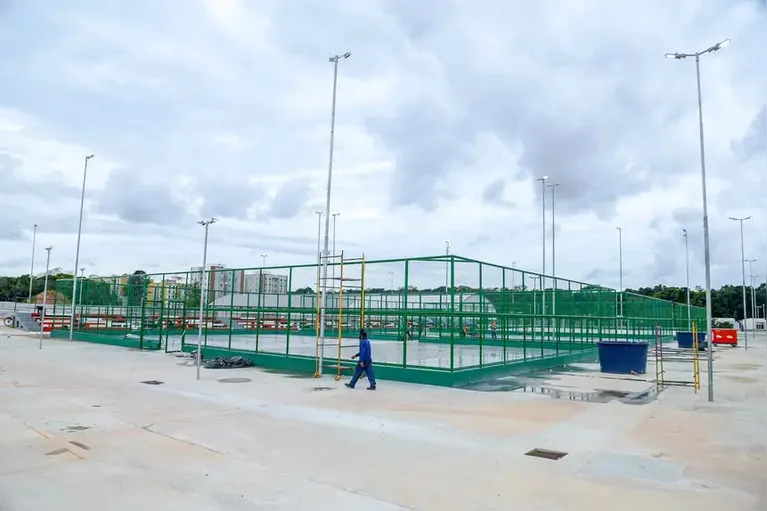 Obra do Novo Parque Olímpico Mangueirão entra na reta final