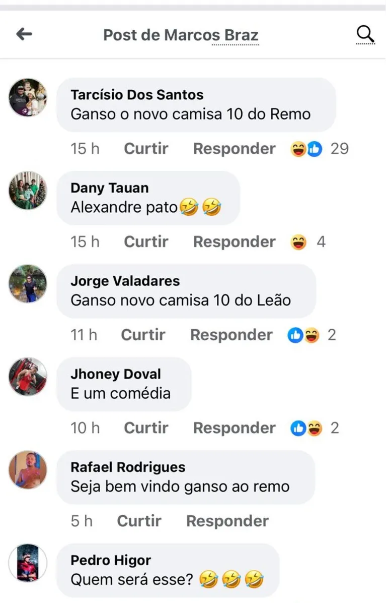 Ganso no Remo? Executivo Marcos Braz faz novo post enigmático
