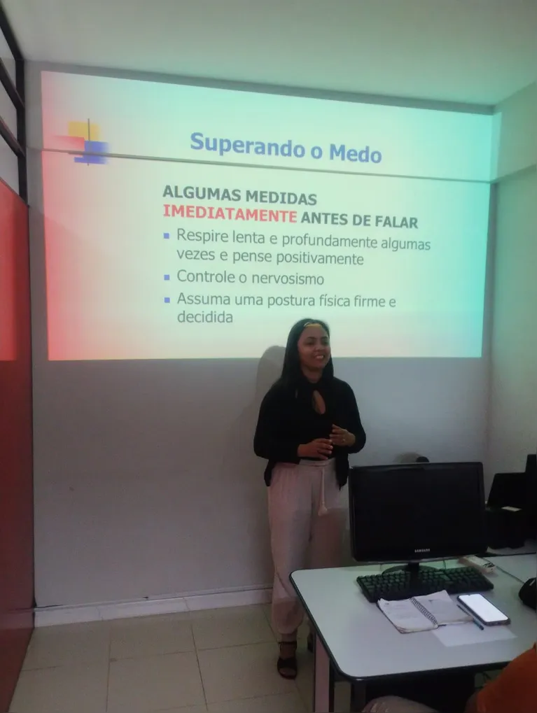O curso é presencial e ministrado por uma profissional de destaque na área.