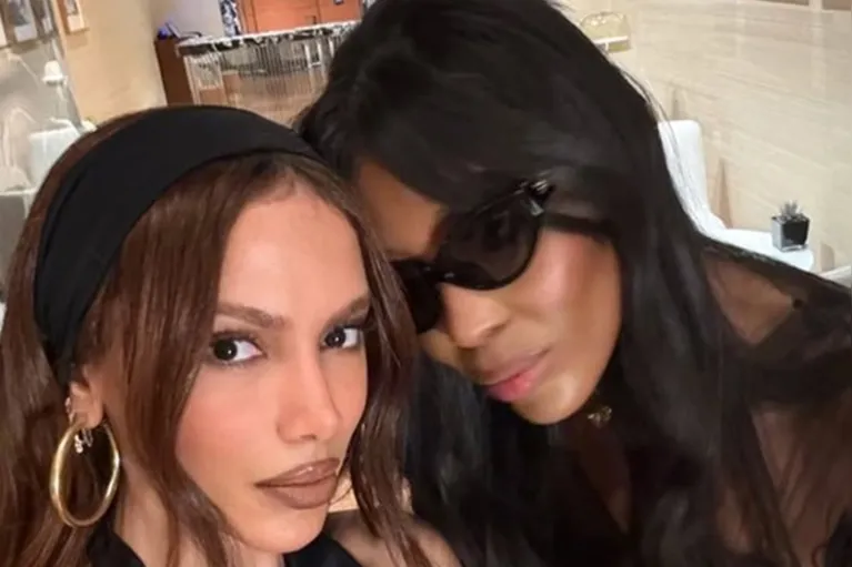 Anitta e Naomi Campbell