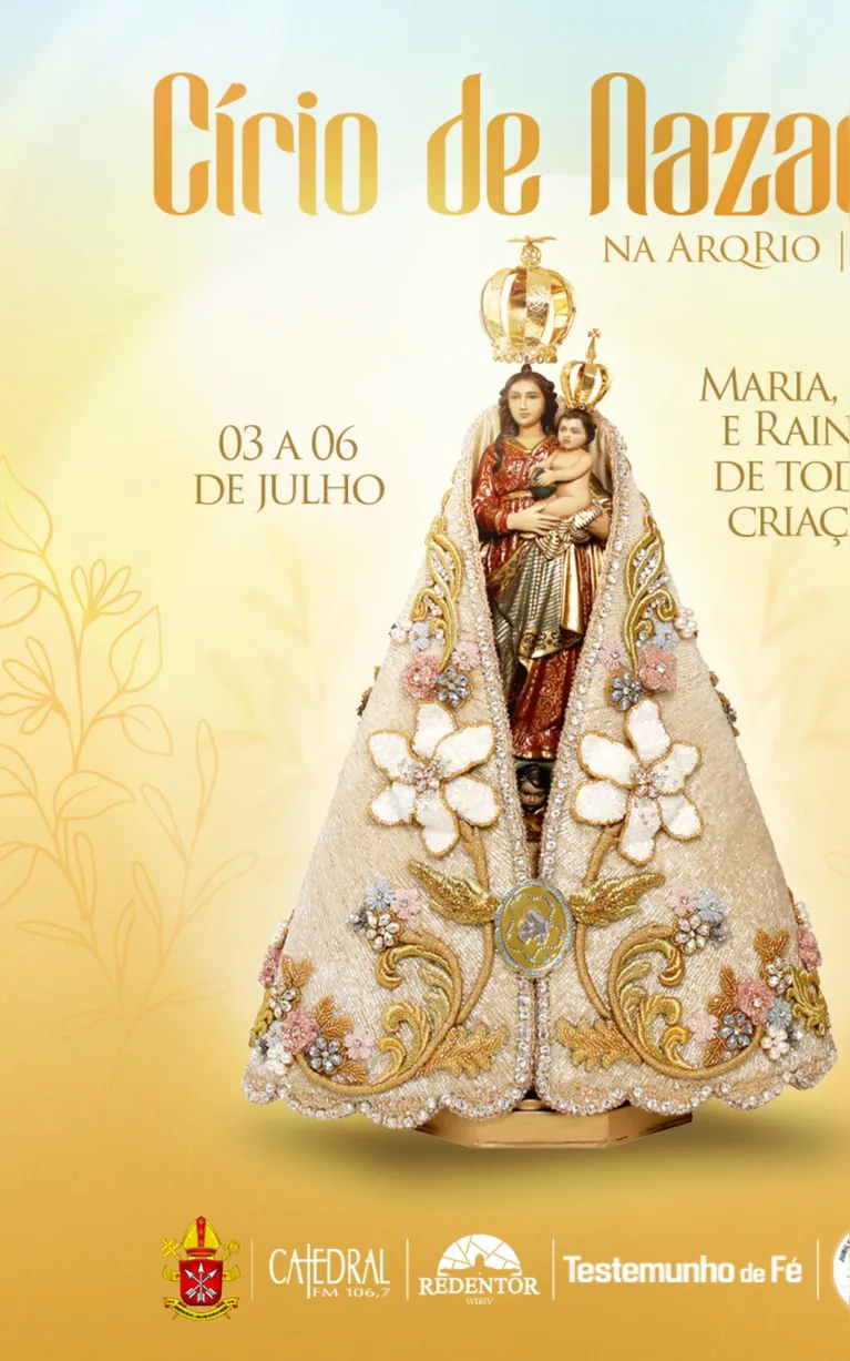 Cartaz oficial da programação no Rio de Janeiro