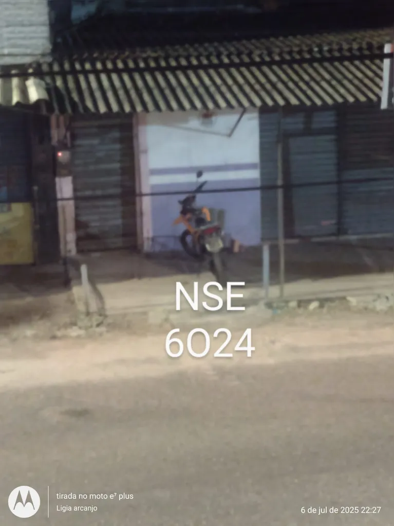 Moto é roubada no bairro Tenoné e dono oferece recompensa