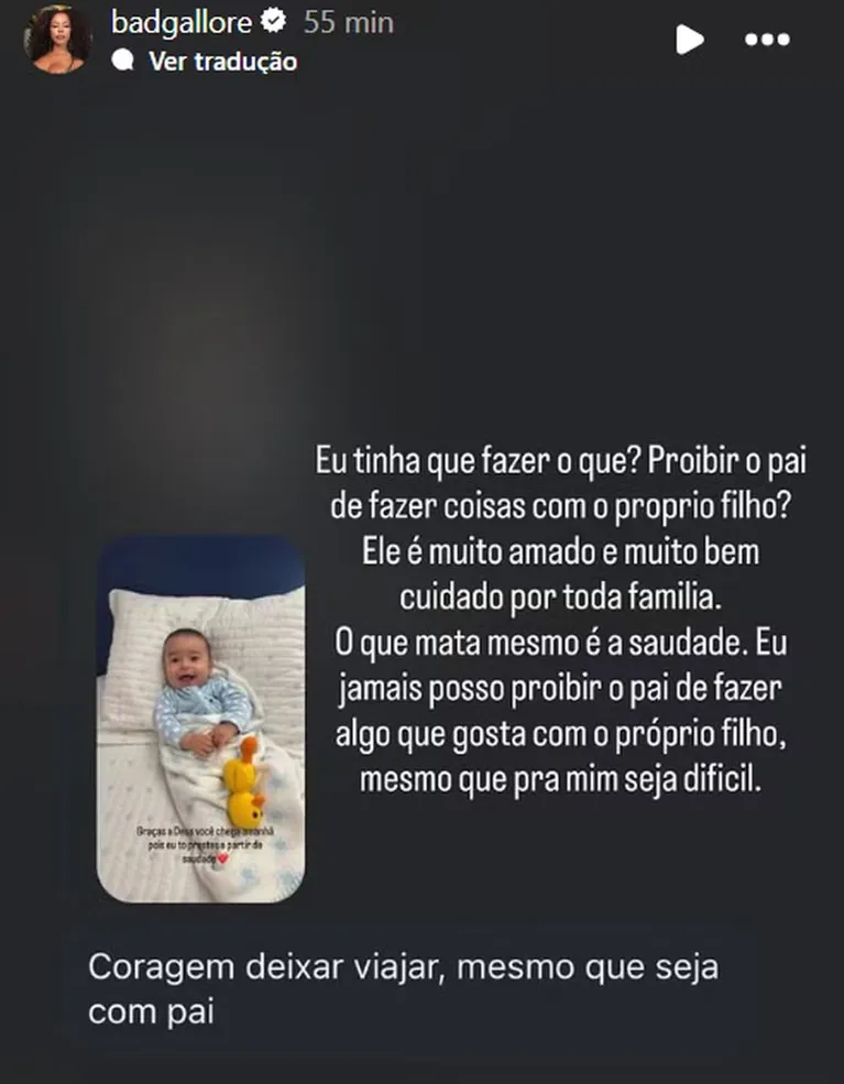 Post de Lorena Maria sobre o assunto