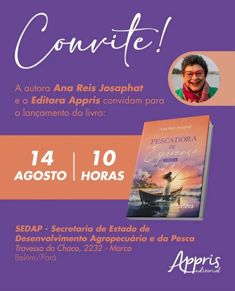 Livro “Pescadora de Esperança” revela profundezas da existência humana
