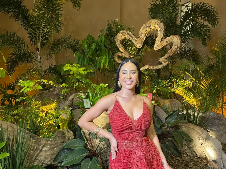 A dançarina e empresária Isablle Nogueira já tem presença marcante, em Belém