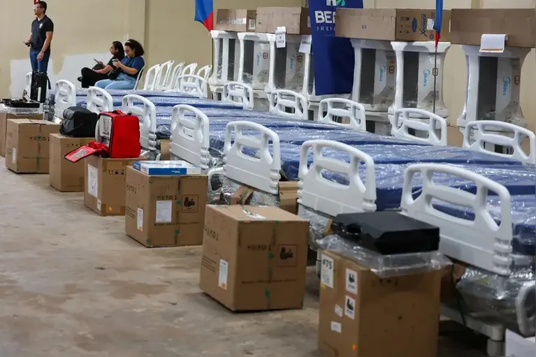 Novos equipamentos hospitalares