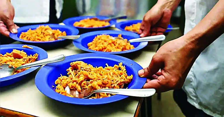 Merenda escolar.
