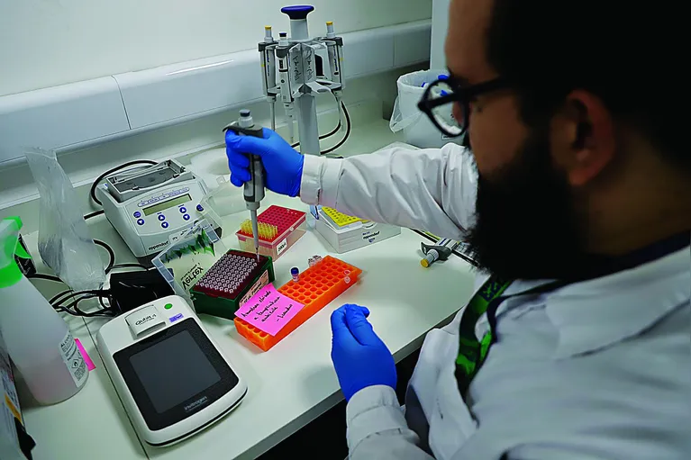 Belém,Pará, Brasil, Caderno cidade- TECNOLOGIS DE PRESERVAÇÃO SUSTENTÁVEL, Um projeto inédito de sequenciamento genético de mais de 400 espécies da fauna brasileira. O projeto é desenvolvido pelo Instituto Tecnológico Vale .
Fotos: Celso Rodrigues/ Diário do Pará.