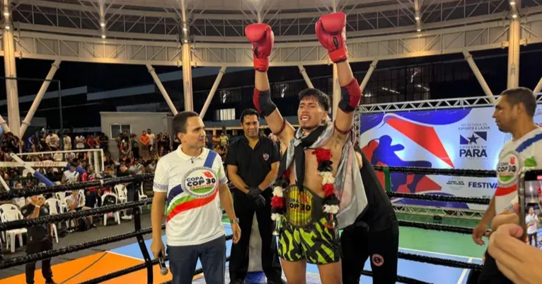 Parque da Cidade recebe Copa COP30 de Muaythai