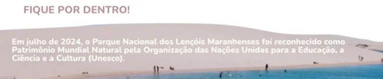 Lençóis Maranhenses: paraenses se encantam com o “Deserto Molhado”