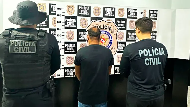 O suspeito foi preso em flagrante e encaminhado para a Delegacia de Rondon do Pará, onde permanece à disposição da Justiça.