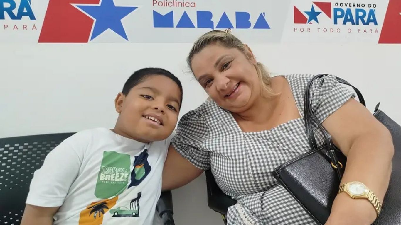 Para a avó, Adriana Sampaio, o atendimento humanizado é um diferencial.