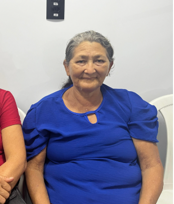 Vanderleia Gama fez pela primeira vez o exame de mamografia
