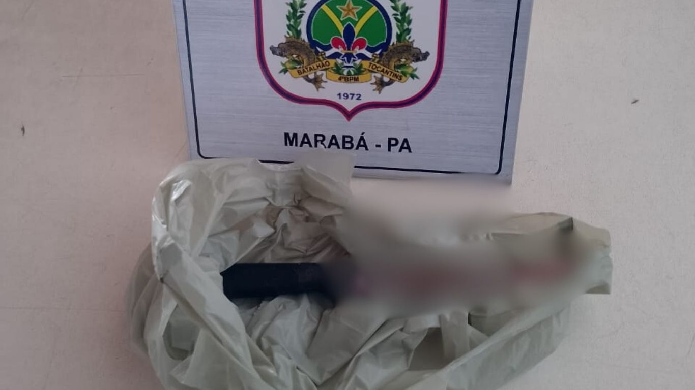 Arma utilizada no crime.