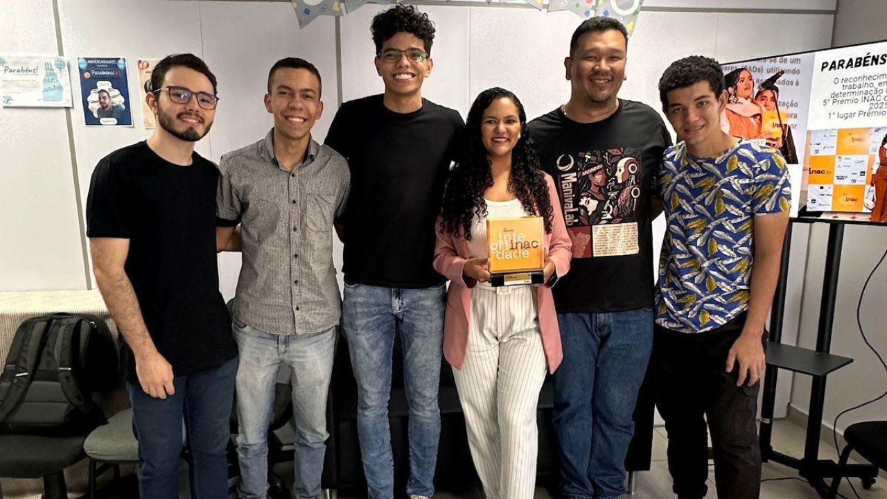 Fruto de um esforço O projeto coletiva equipe, além de Giselle, conta com Ruan Vieira Rolim de Sá, Pedro Bacelar Moreira, Marcela Alves de Souza e Hugo Pereira Kuribayashi.