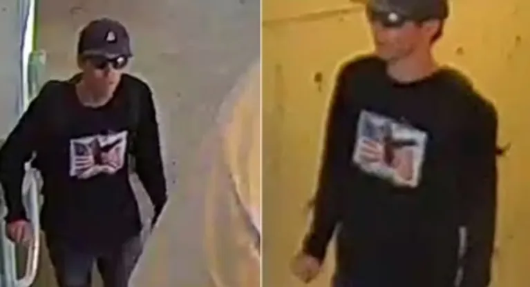 Imagens das câmeras de segurança mostram atirador  antes do assassinato