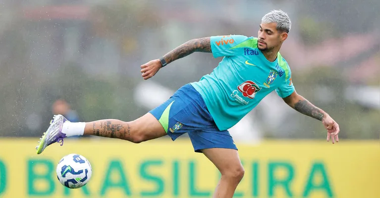 Bruno Guimarães é homem de confiança de Ancelotti