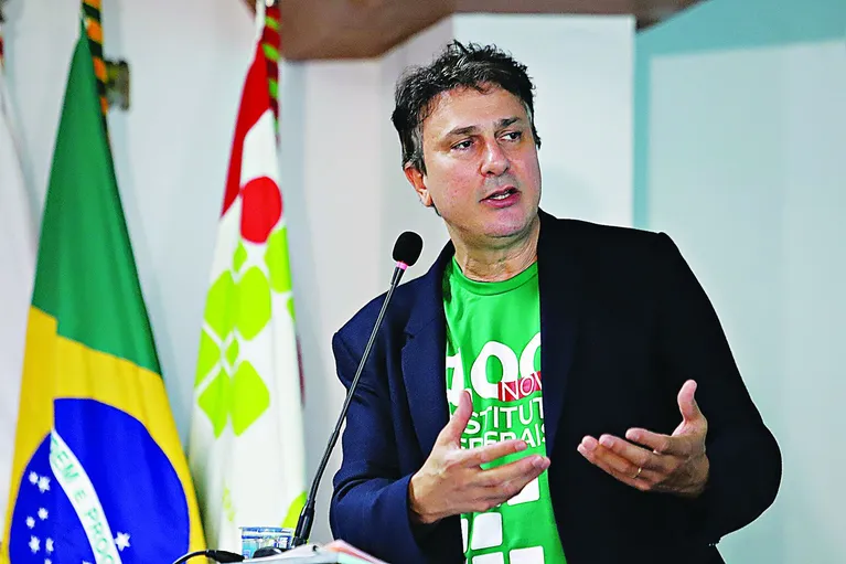 Camilo Santana (PT), visitou ontem, 10, o campus do Instituto Federal do Pará (IFPA), no Marco, em Belém.