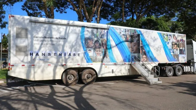A carreta está realizando atendimentos durante toda a semana, nos turnos da manhã e da tarde.