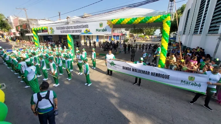 Banda Sinfônica Waldemar Henrique, da Fundação Casa da Cultura de Marabá (FCCM).