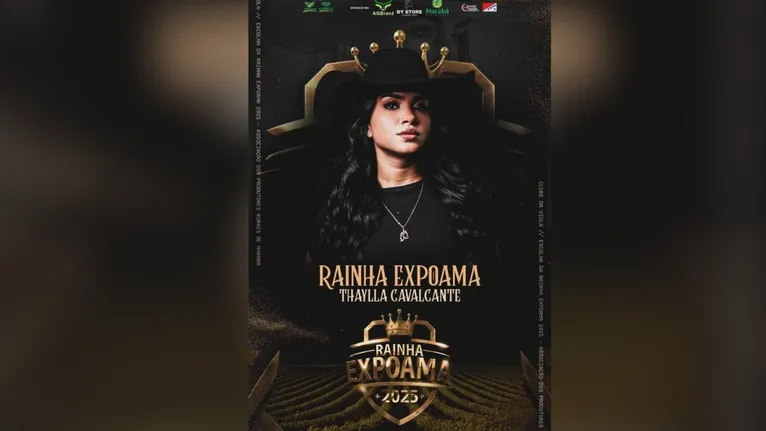 Thaila Cavalcanti foi eleita Rainha Expoama 2025.