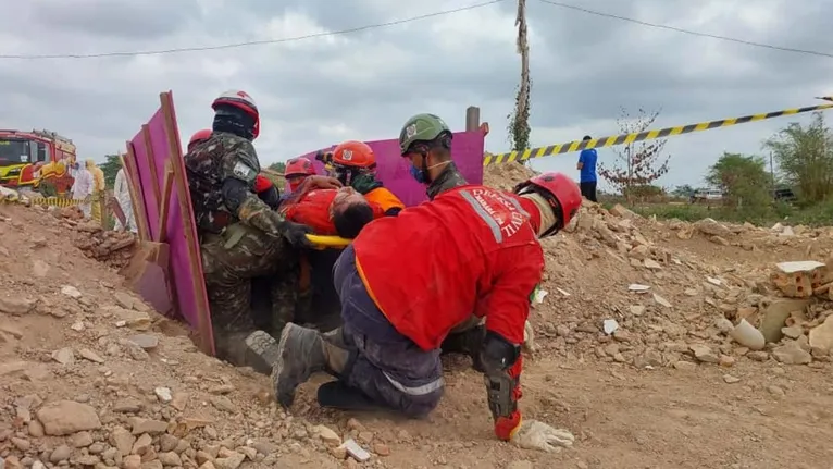 A expectativa é que o treinamento possibilite atendimento rápido e eficiente em casos de incidentes envolvendo estruturas colapsadas.