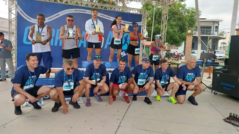 O evento reforçou a importância de práticas esportivas para a saúde física e mental.