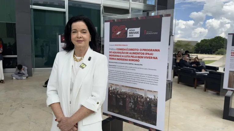 A promotora de justiça ambiental, Josélia Barros