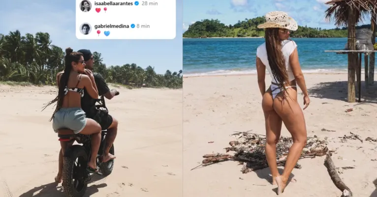 Gabriel Medina assume romance com ex-noiva de Zé Felipe