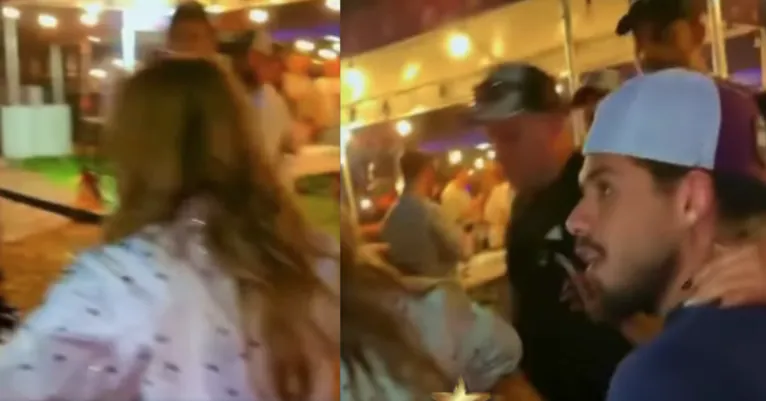 Zé Felipe é flagrado deixando show com loira misteriosa