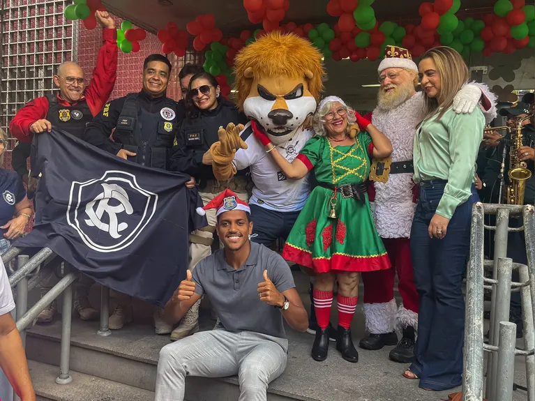 Em processo de renovação, Pedro Rocha participa de ação solidária com o Remo