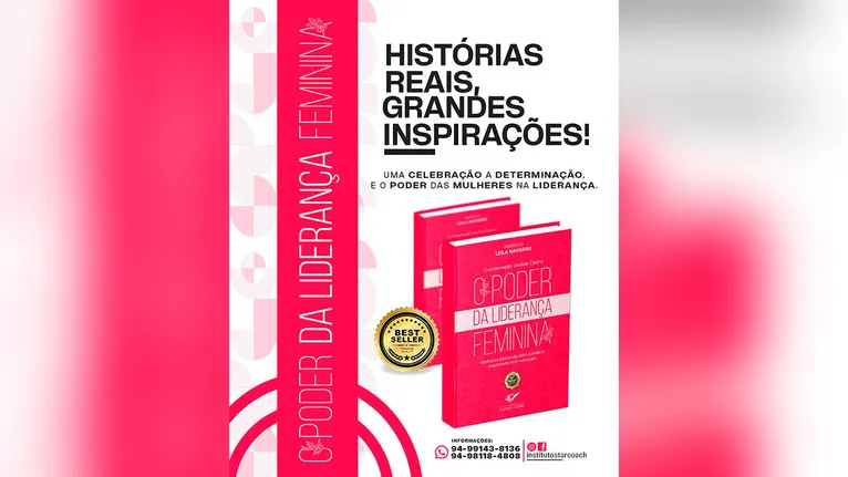 O livro é um relato de mulheres que começaram do zero e alcançaram o topo, superando obstáculos, inclusive doenças graves