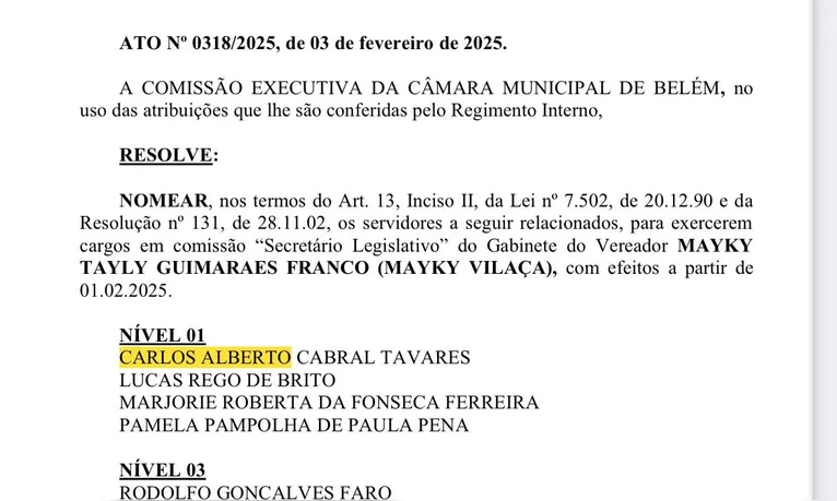 Assessor de vereador Mayky Vilaça é citado em esquema criminoso