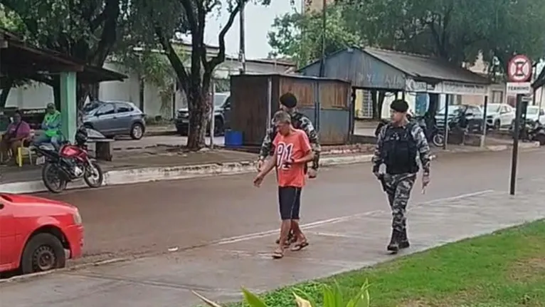 A prisão de “Pisadinha’’ foi realizada por uma equipe Tática da 2ª Companhia Independente de Missões Especiais