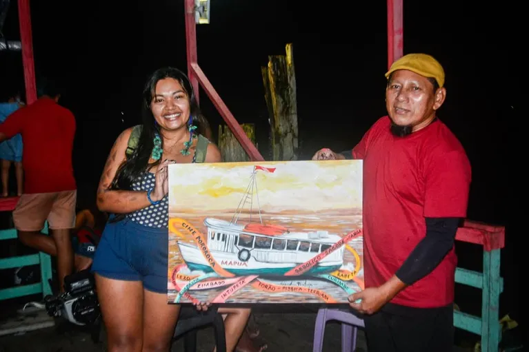 Natália Mapuá é uma ativista socioambiental e coordenadora da Aliança de Juventude por Governança Energética.