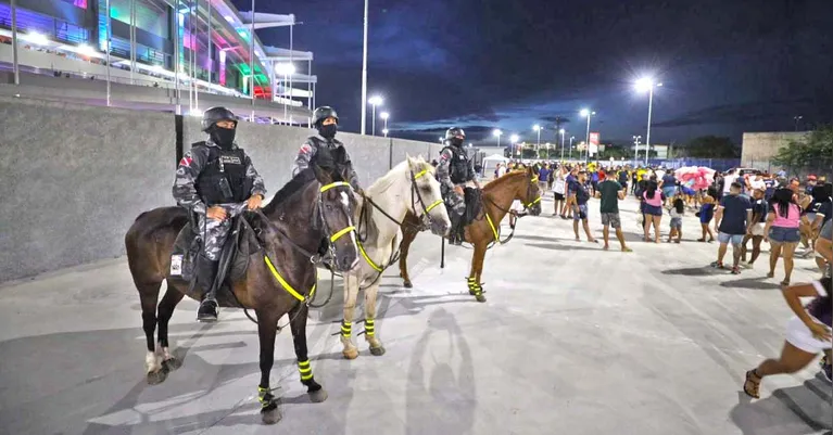 1.050 agentes da Polícia Militar estarão presentes