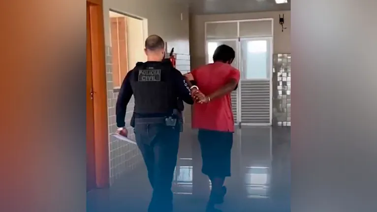 O preso foi conduzido à Delegacia de Polícia Civil de Bannach para os procedimentos legais.