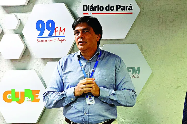 Camilo Centeno falou aos funcionários da redação sobre a consolidação do DIÁRIO no mercado paraense