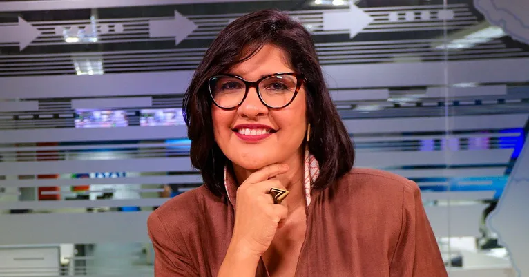Priscila Belfort, publicitária e apresentadora do DOL Delas.