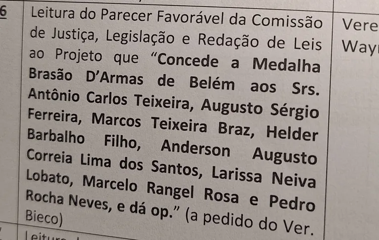 Remo: azulinos receberão medalhas e título de cidadãos de Belém