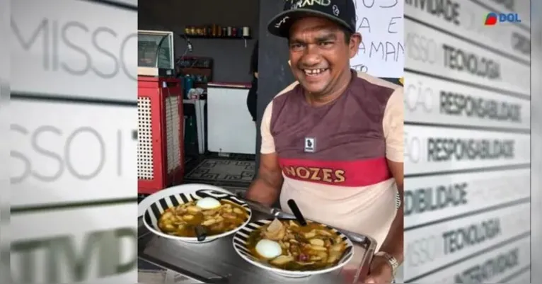 Além de animar os estádios com seu bordão, Roberto Carlos, o ‘Água Caralh*’, também conquistava clientes com sua sopa na rua Alacides Nunes, mostrando sua versatilidade como empreendedor.