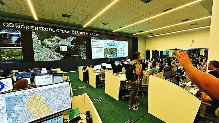 A empresa mantém um centro de operações integradas na capital carioca.