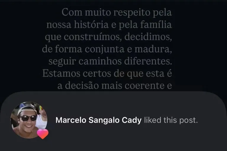 A reação do filho de Ivete Sangalo e Daniel Cady ao término dos pais