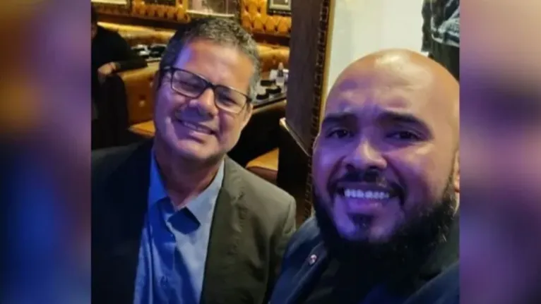 Na foto, o diretor de redação do DIÁRIO, Clayton Matos, e o analista web do DOL, Rodrigo Fiel.