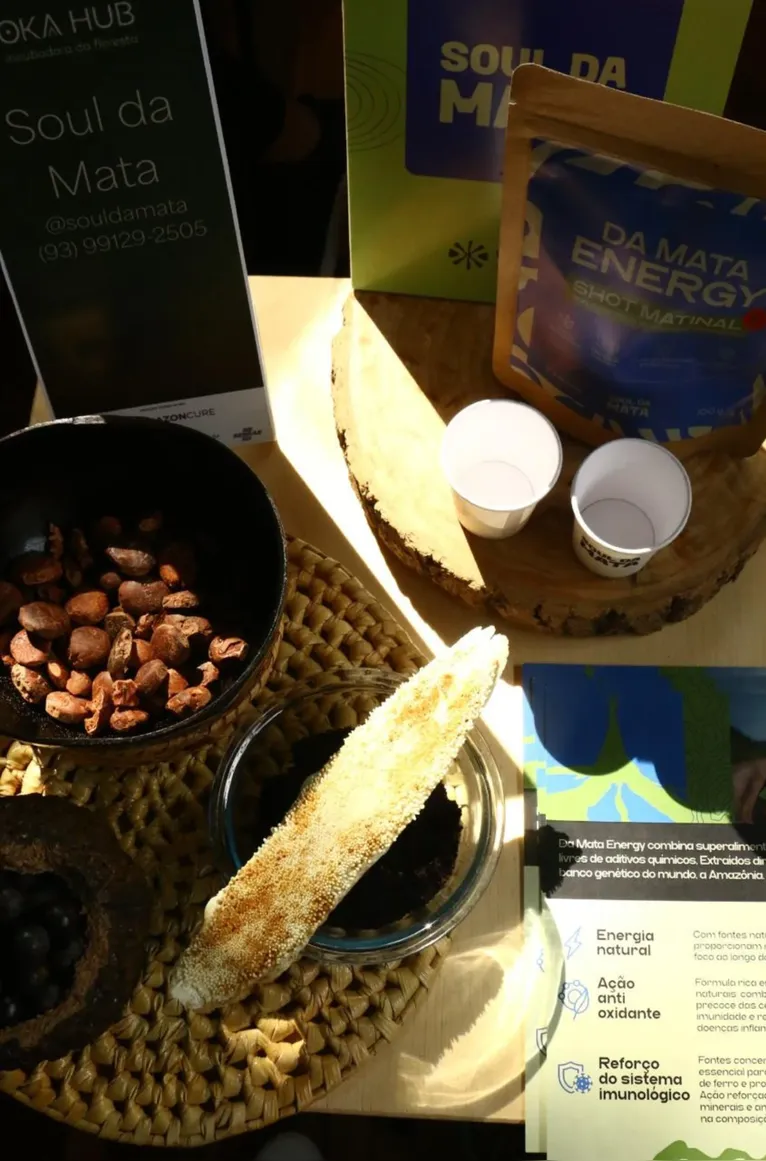 Produtos da Soul da Mata.