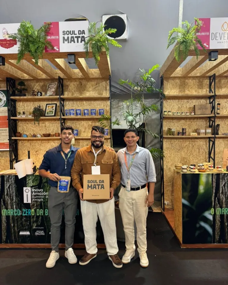 Os sócios da Soul da Mata.