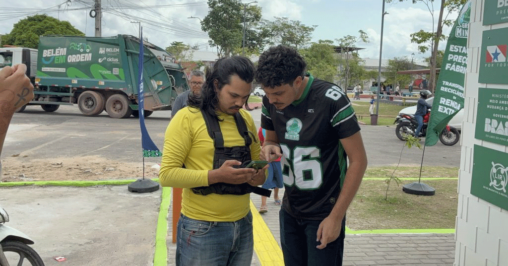 Os interessados devem cadastrar o PIX pelo CPF e recebem o pagamento semanalmente, assim que acumularem R$ 10 em materiais recicláveis entregues no local.