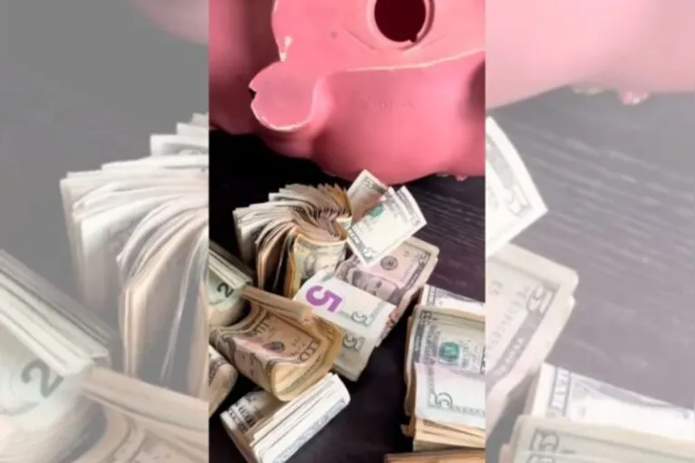 Mulher encontra R$ 10 mil dentro de cofrinho comprado em brechó